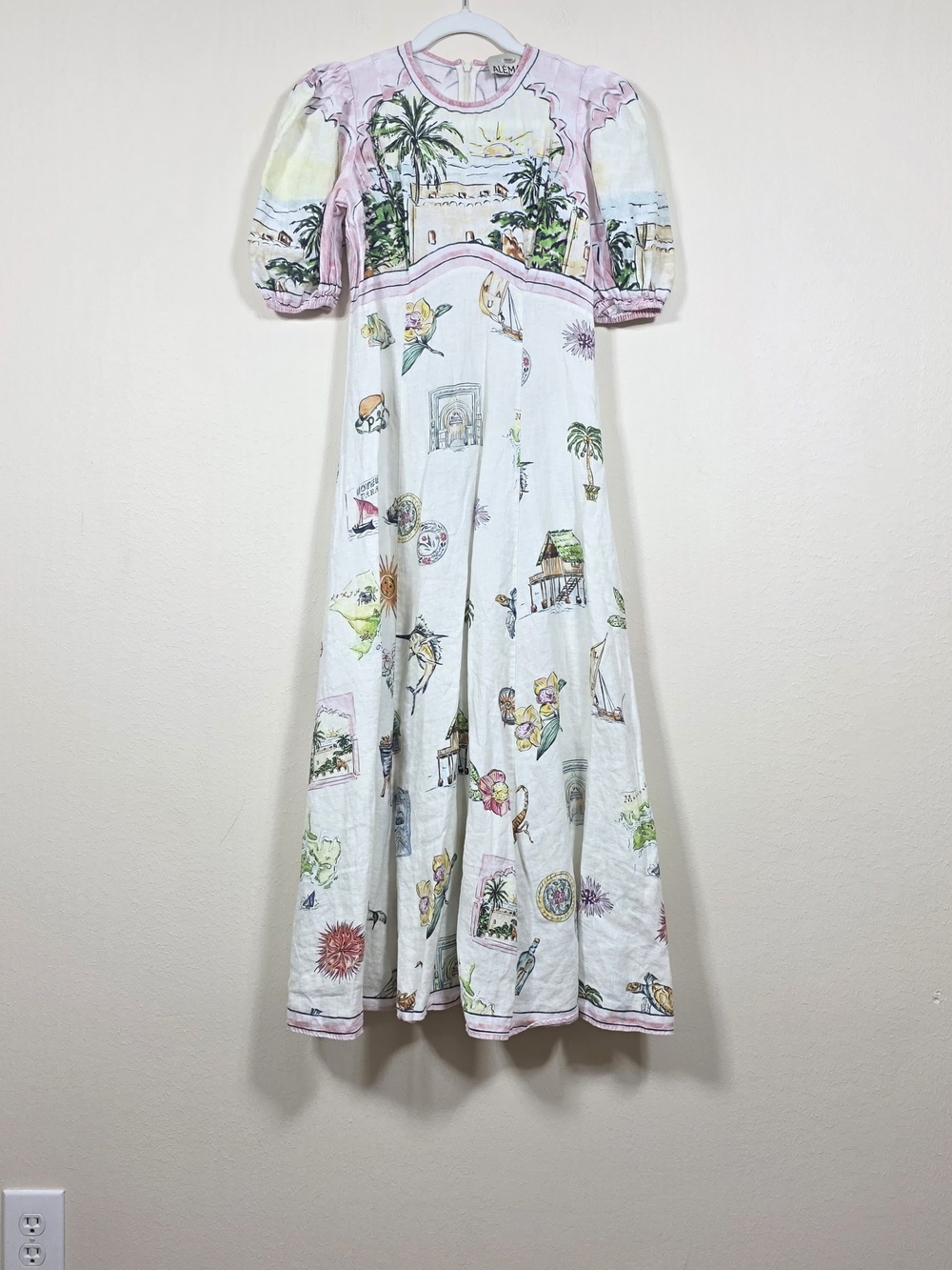 ALÉMAIS SUNSET DRESS SIZE 2 MSRP $495 - Picture 4 of 12